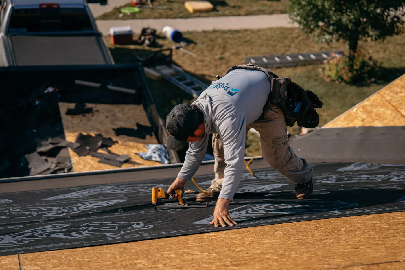 Shingle repair completed in Heartland Crossing