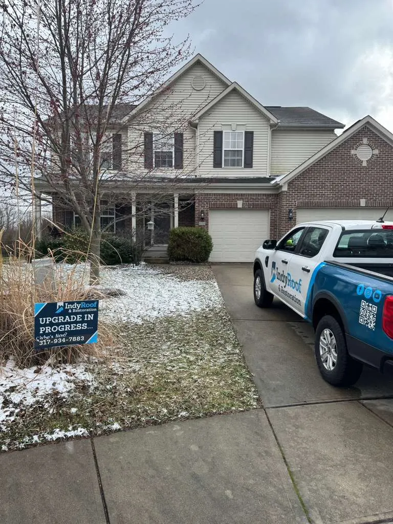 Roof inspection documented on a Heartland Crossing home